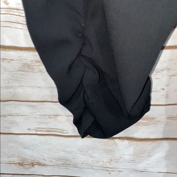 Design lab woman’s  petite black spaghetti strap jumpsuit size S/P - Picture 7 of 8